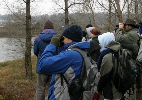 Ornitologická procházka r. 2009, foto (c) Archiv Zoo Praha